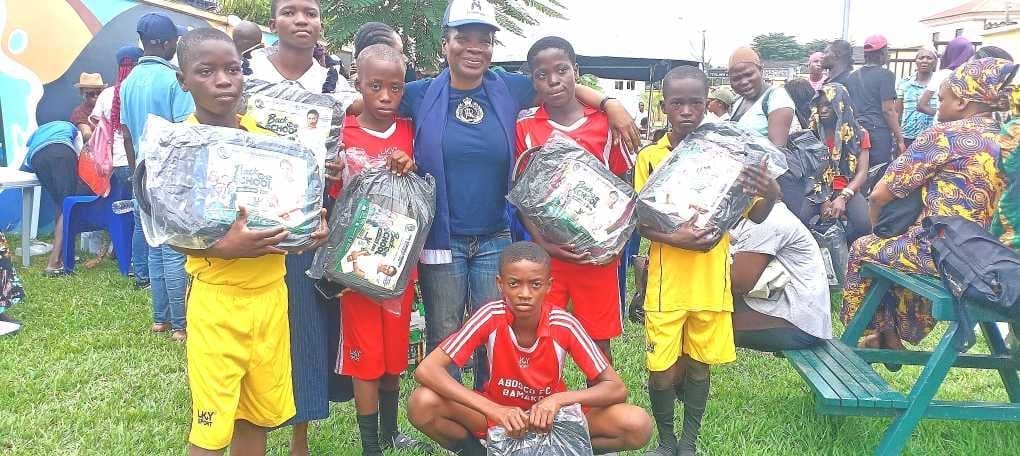 Hon. Abimbola Oshikoya (ABOSCO) Donates Welcome Back to School Kits to Pupils in Ikeja Constituency 2